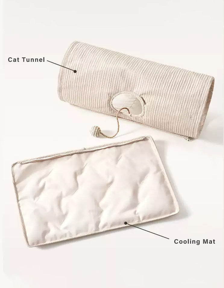 Detailed view of the cooling gel mat surface designed for heat relief and comfort