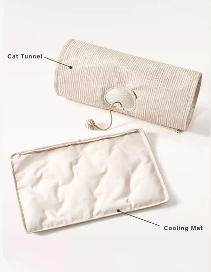 Detailed view of the cooling gel mat surface designed for heat relief and comfort