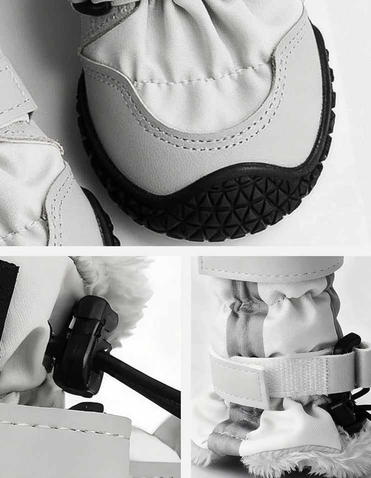 Durable anti-slip rubber outsole provides stable traction on snow, ice, and wet surfaces