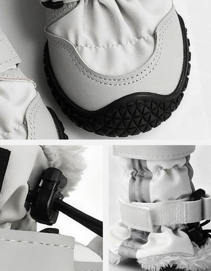 Durable anti-slip rubber outsole provides stable traction on snow, ice, and wet surfaces