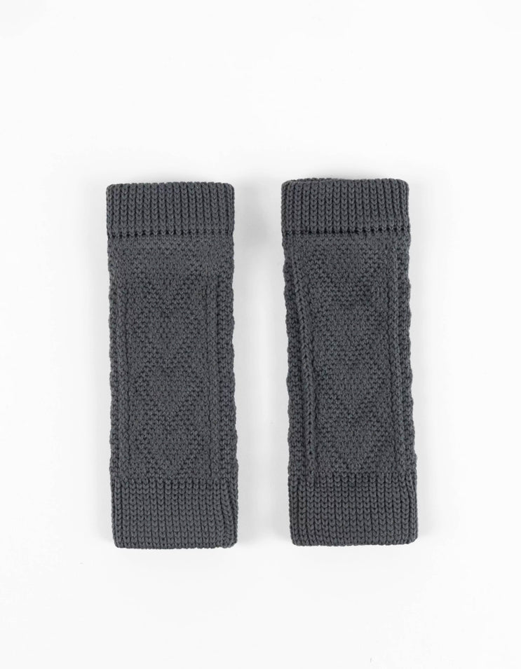 Gray dog joint support sleeve with breathable knit fabric and gentle compression for knee and elbow protection.