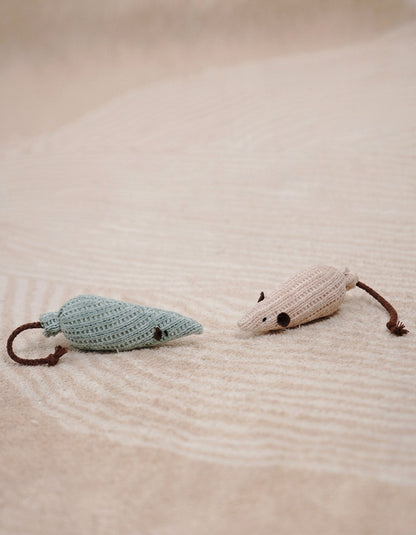 mouse shaped catnip toy, soft chenille plush kitten chew and play toy